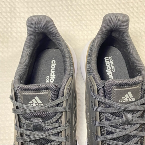 NEW adidas EQ19 Run Black White Running Jogging Sports Sneakers Shoes; Women’s 7 - Picture 14 of 16